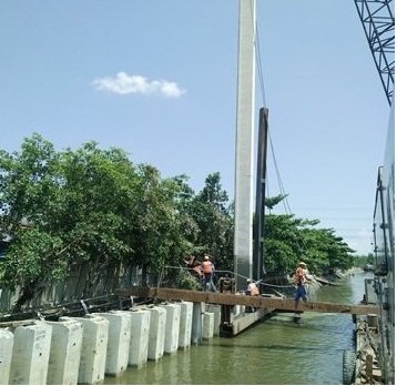Thi công cừ ván