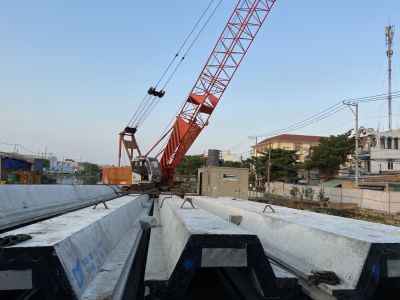 Thi công Kè Cọc BTCT DƯL D500, CỪ SW400, 500, 600